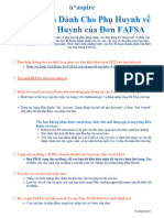 Short Version A Parent's Guide To The Parent Section of FAFSA