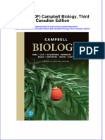Ebook PDF Campbell Biology Third Canadian Edition