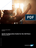 Quick Configuration Guide For The ILM Store: Version For SAP IQ
