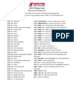 Microsoft Word Shortcuts 2023