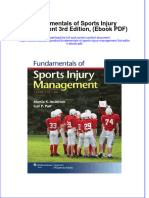 Fundamentals of Sports Injury Management 3rd Edition Ebook PDF