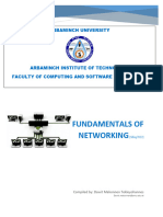 Fundamentals of Networking Module (Only For Exit Exam) Dawit