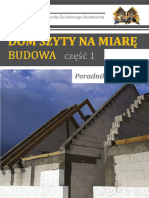 DOM SZYTY NA MIARE Budowa cz1 Poradnik Inwestora