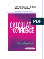 Calculate With Confidence e Book Ebook PDF Version