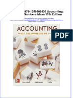 Etextbook 978 1259909436 Accounting What The Numbers Mean 11th Edition