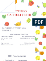 Recensio Capituli Tertii