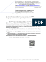 Surat Dinas - Tindak Lanjut Pelaksanaan SKTT Moderasi Beragama CPPPK TA 2023