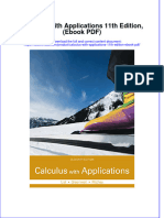 Calculus With Applications 11th Edition Ebook PDF