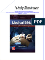 Looseleaf For Medical Ethics Accounts of Ground Breaking Cases 8th Edition