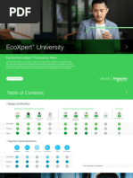 EcoXpert University Training Catalog