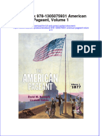 Etextbook 978 1305075931 American Pageant Volume 1