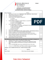 Requirements For Licensing Excisbale Goods Manufacturers