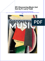 Ebook PDF Discovering Music 2nd Edition by R Larry Todd