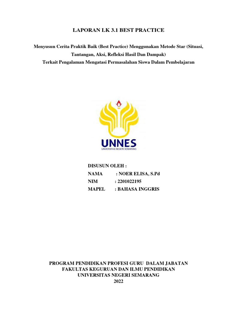 Contoh best practice 2 pdf