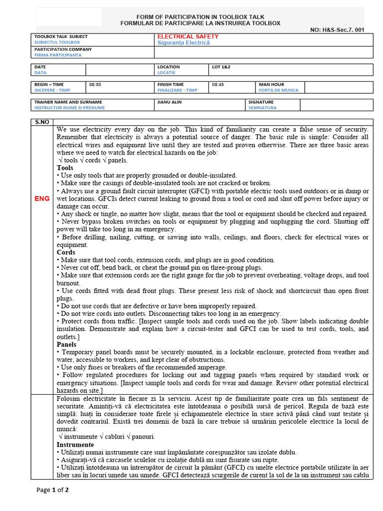 ULTIMATE GUIDE TO ELECTRICAL SAFETY CODES TOOLS TIPS visual data 8