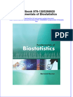 Etextbook 978 1305268920 Fundamentals of Biostatistics