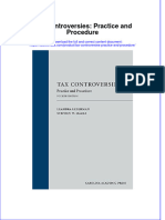 Tax Controversies Practice and Procedure