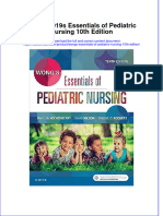 Wongs Essentials of Pediatric Nursing 10th Edition