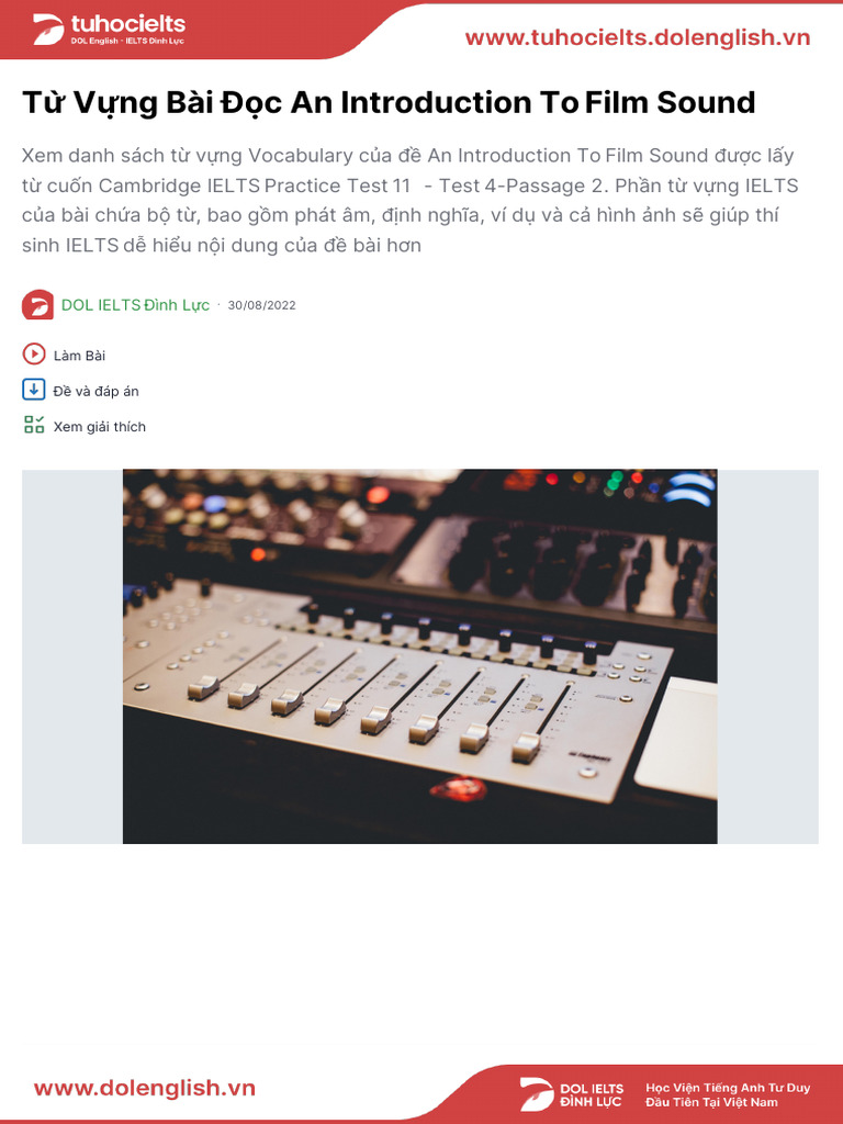An introduction to film sound pdf