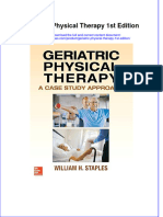 Geriatric Physical Therapy 1st Edition