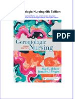 Gerontologic Nursing 6th Edition