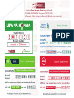 Zimele Savings Plan Deposit Details