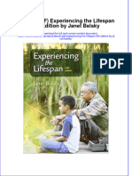 Ebook PDF Experiencing The Lifespan 5th Edition by Janet Belsky