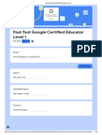 Post Test Google Certified Educator Level 1.1 (1)