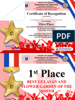 Gulayan Certificates