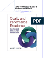 Etextbook 978 1305662223 Quality Performance Excellence