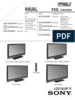 Service Manual: LCD Color TV