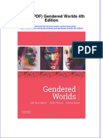Ebook PDF Gendered Worlds 4th Edition