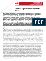 Scipy 1.0: Fundamental Algorithms For Scientific Computing in Python