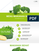 Pertemuan 13 Menu Makanan Sehat