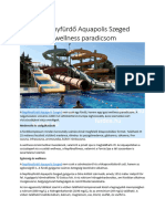 Napfényfürdő Aquapolis Szeged - A Wellness Paradicsom