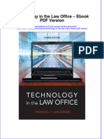 Technology in The Law Office Ebook PDF Version
