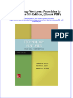 Technology Ventures From Idea To Enterprise 5th Edition Ebook PDF