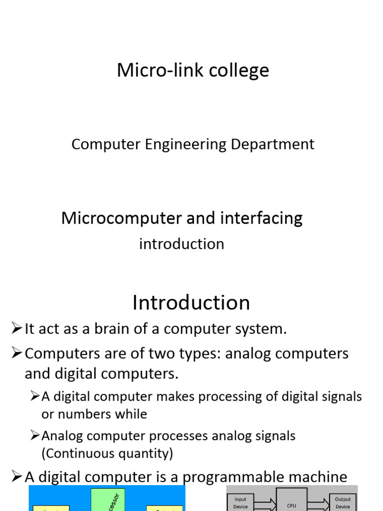 Chapter 1 | PDF | Computers