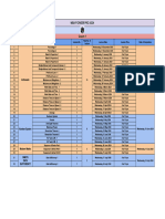 Quant 1 Lecture Planner - PDF Only