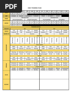 Netball Periodisation Training Chart | PDF | Physical Exercise ...