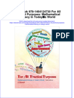 Etextbook 978 1464124730 For All Practical Purposes Mathematical Literacy in Todays World