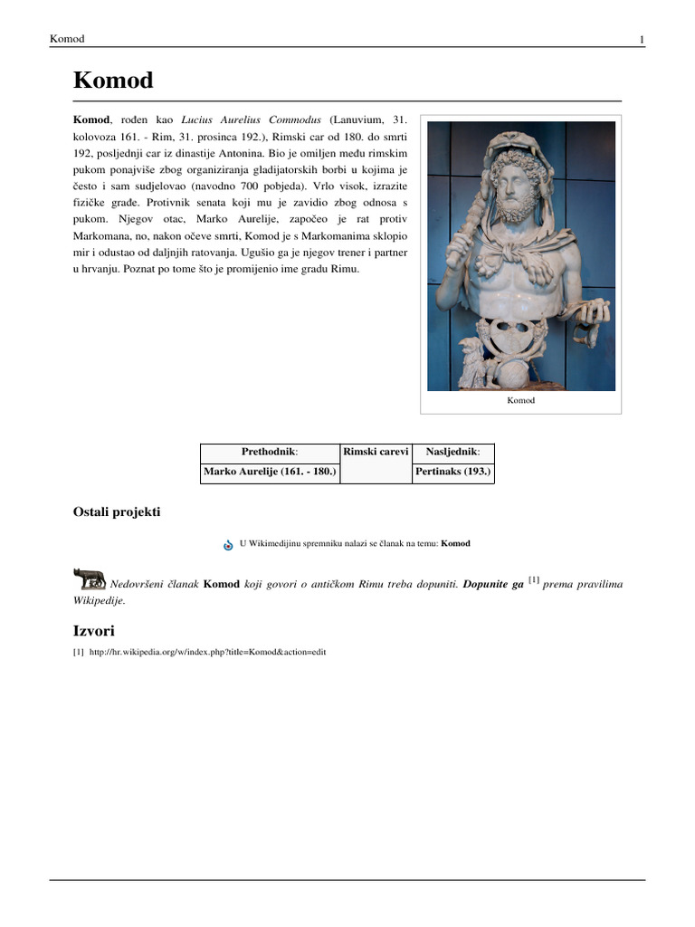 Komod | PDF