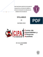 SYLLABUS Taller Suturas 9 Diciembre