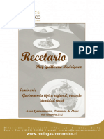 Recetario - Guillermo Rodriguez