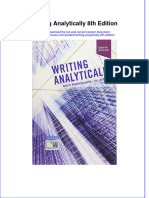 Writing Analytically 8th Edition