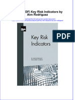 Ebook PDF Key Risk Indicators by Ann Rodriguez