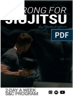 Strong For Jiujitsu - 2 Day A Week S&C Program by Kieren Lefevre