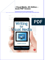 Writing For Visual Media 4th Edition Ebook PDF Version