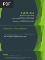 4 Presentation of FS