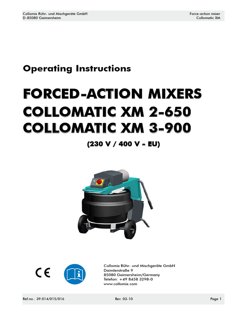 Manual XM2 si XM3 PDF Switch Electronics